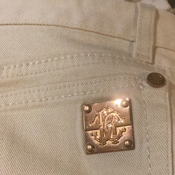 Roberto Cavalli Vintage Buttercream Jeans - Picture 8 of 12